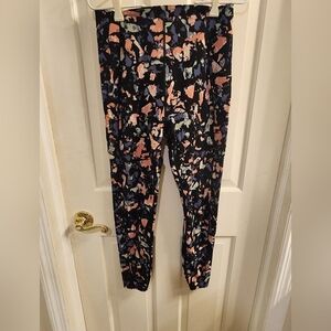 Sweaty Betty Power full length leggings size med pink texture camo print 26in